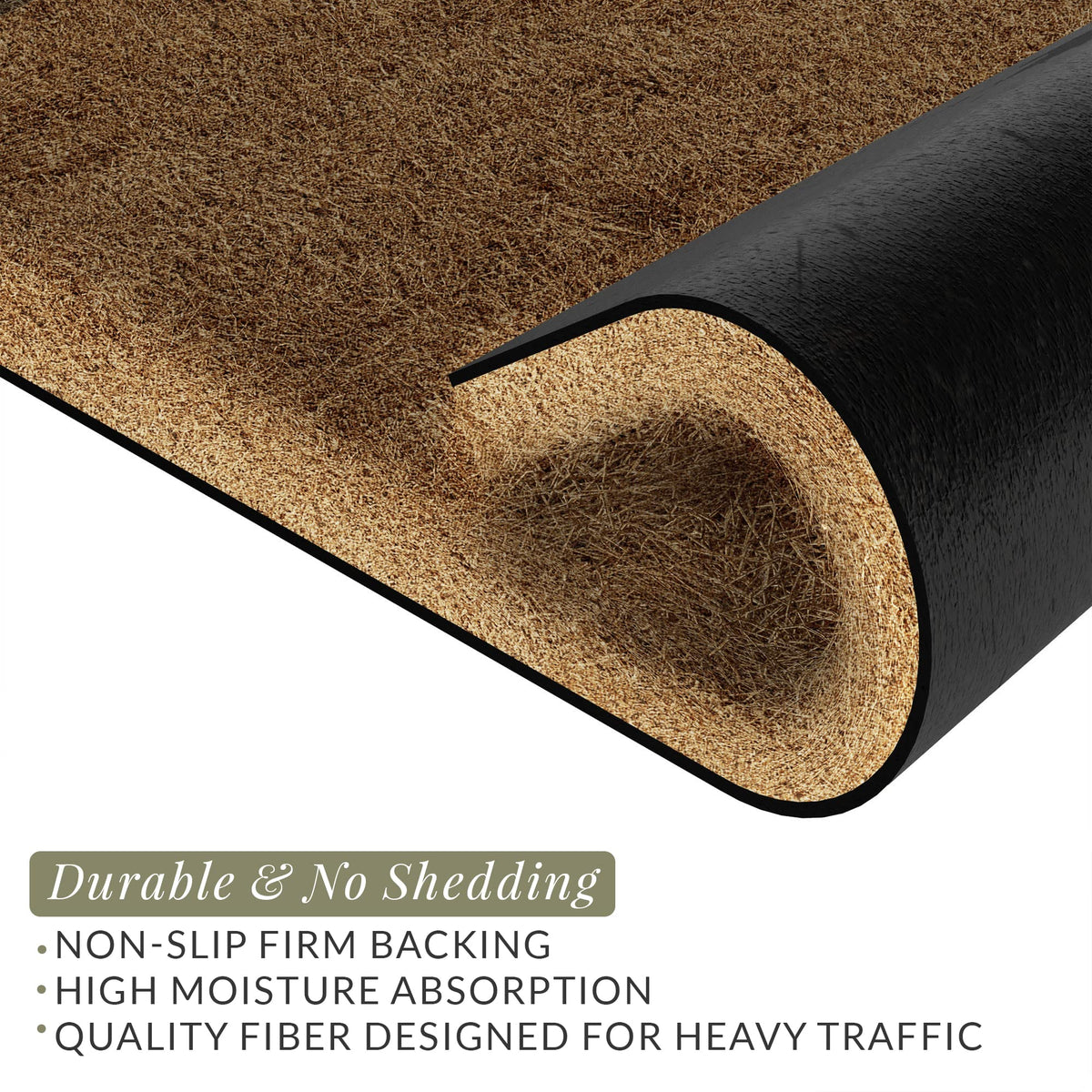Barnyard Designs large 30x17 mat offers ample space for two people