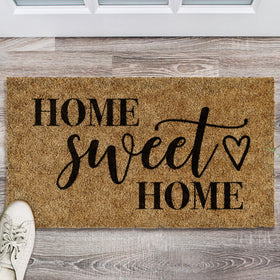 Barnyard Designs outdoor welcome mat with non-slip backing for stability