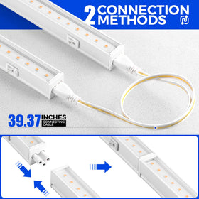 Barrina non-magnetic T5 LED light suitable for clean greenhouse mounting.