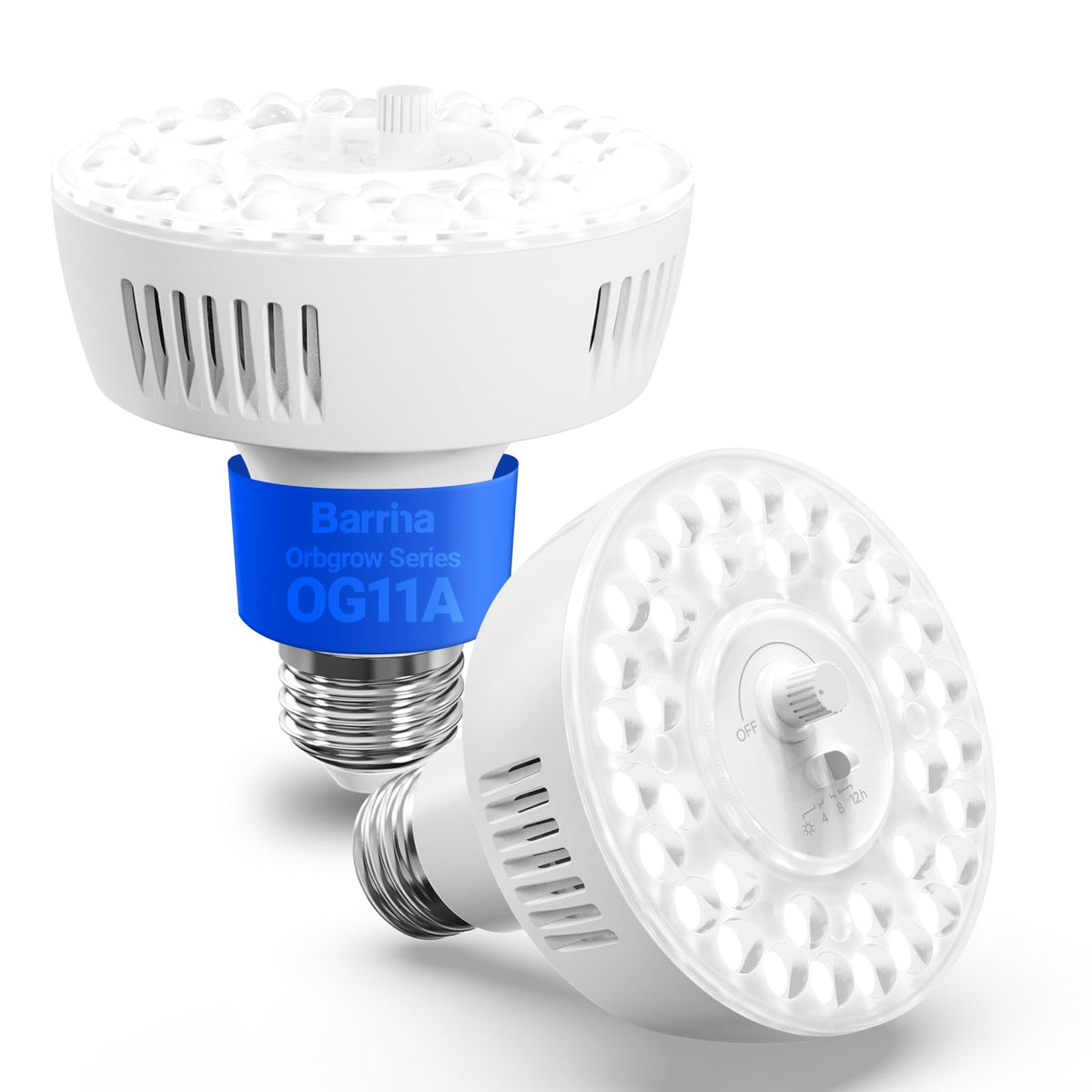Barrina Orbgrow OG11A bulb with dimming panel for adjustable brightness in indoor gardening
