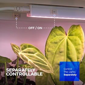 Barrina T5 grow light installation clips simplify mounting