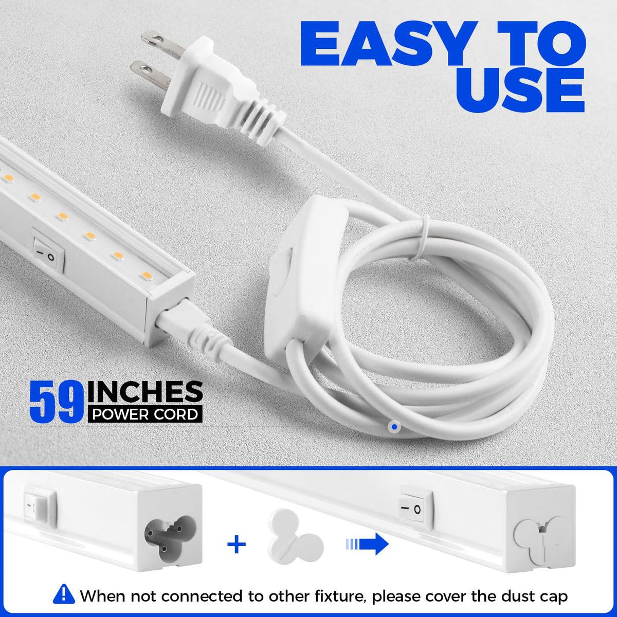 Barrina T5 grow light supports seedling and vegetative growth stages