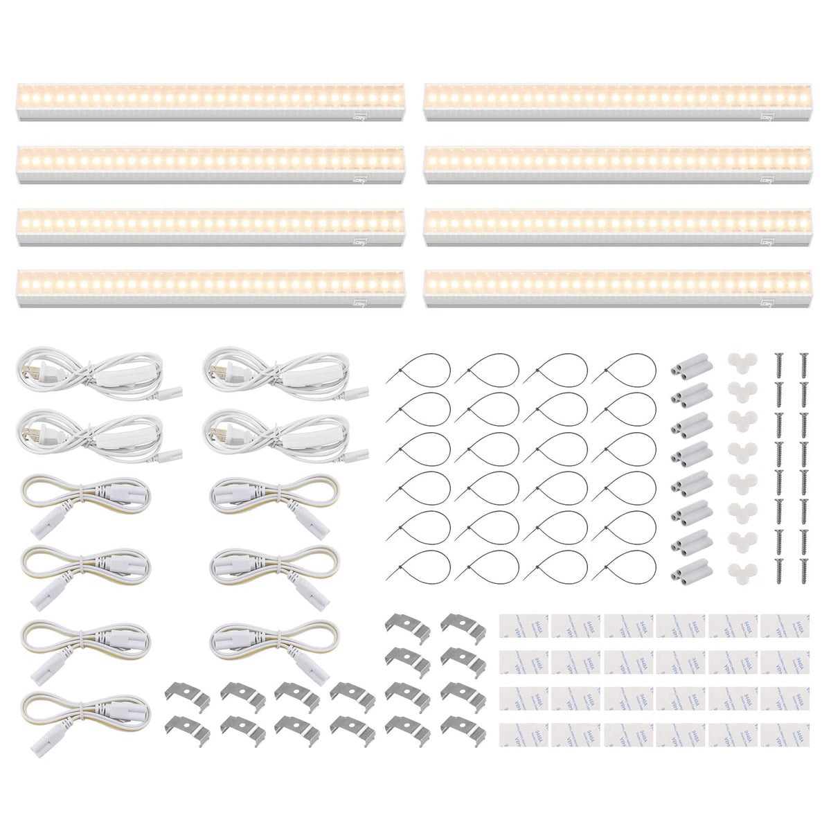 Barrina T5 Grow Lights front view, a compact 1ft strip for indoor plant coverage.