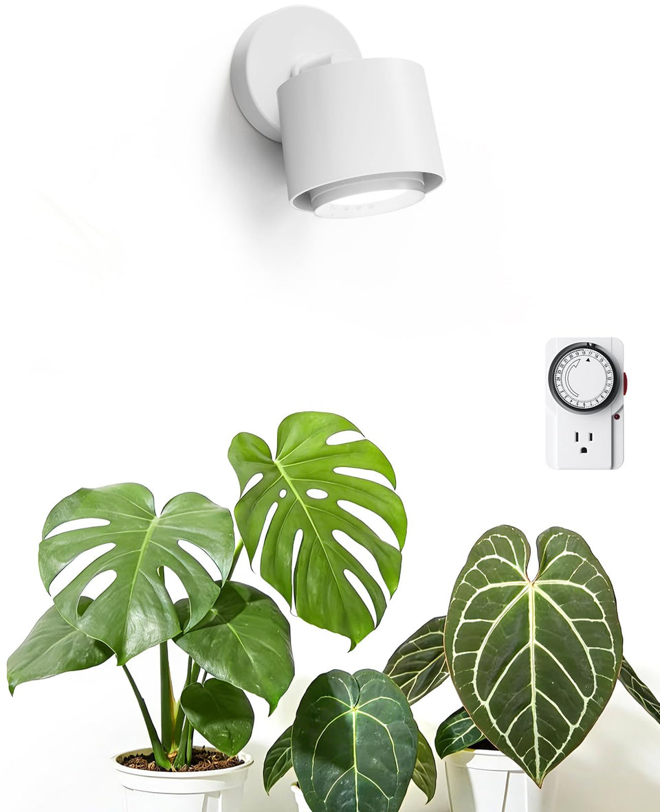 Barrina TR40a beam angle adjustment for focused lighting on a single plant