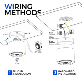 Barrina TR40a wall-mount-option adds flexible side illumination near shelves.