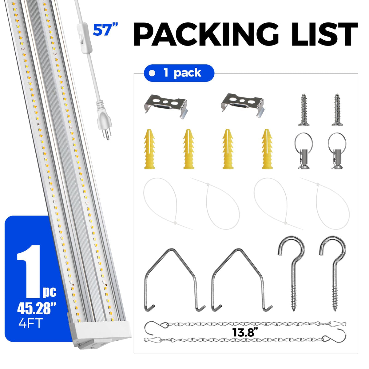 Barrina TX72 ideal for seedling tents, shelves, and windowsills.