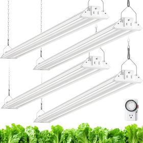 Barrina TX72 4ft LED panel close-up highlighting high efficiency for seed starting