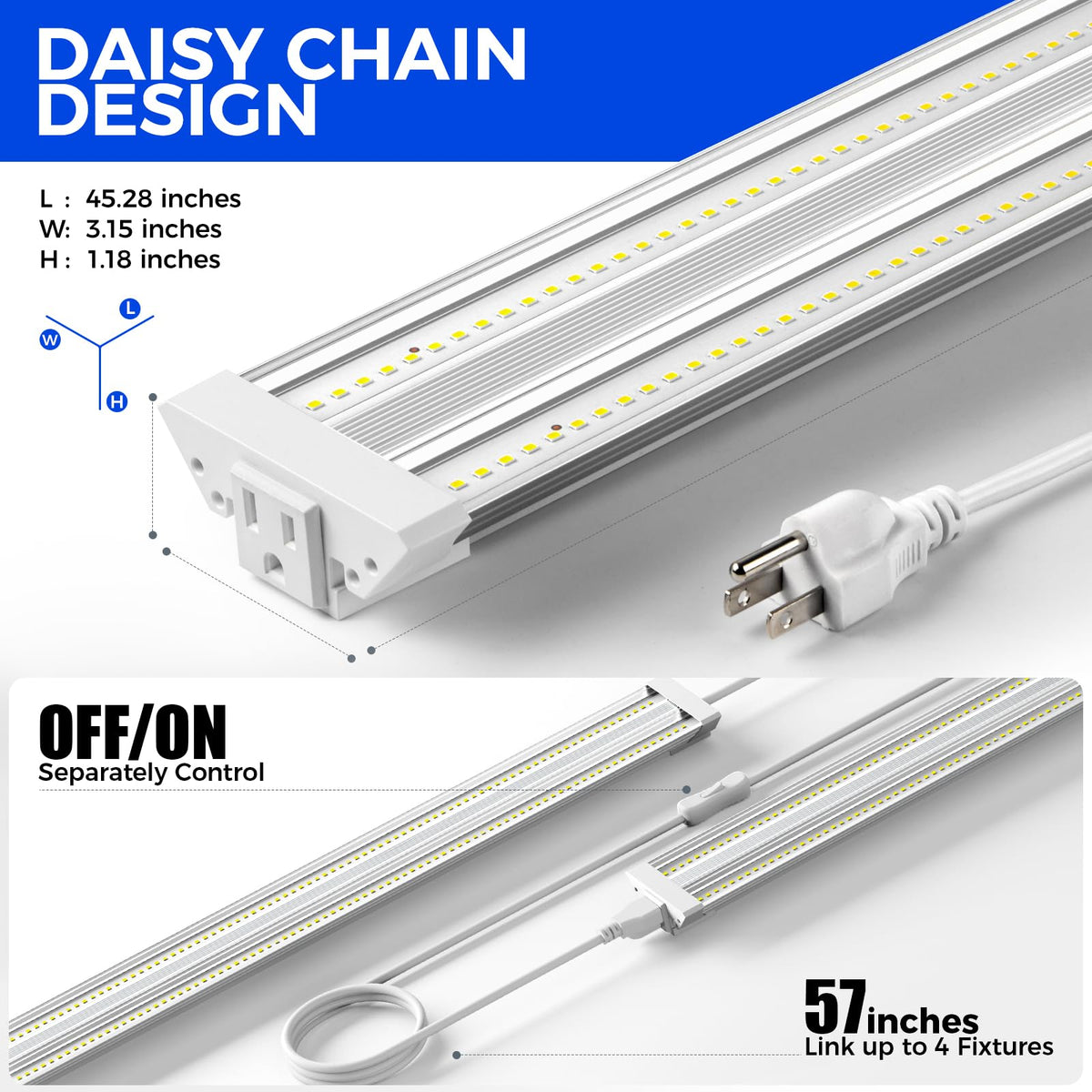 Barrina TX72 hanging installation kit enables quick ceiling mount and flexible spaces.