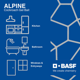 BASF Alpine Rotation 2 ideal for indoor kitchen and bathroom roach control