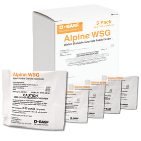 BASF Alpine WSG sachet close-up for easy dilution and spraying