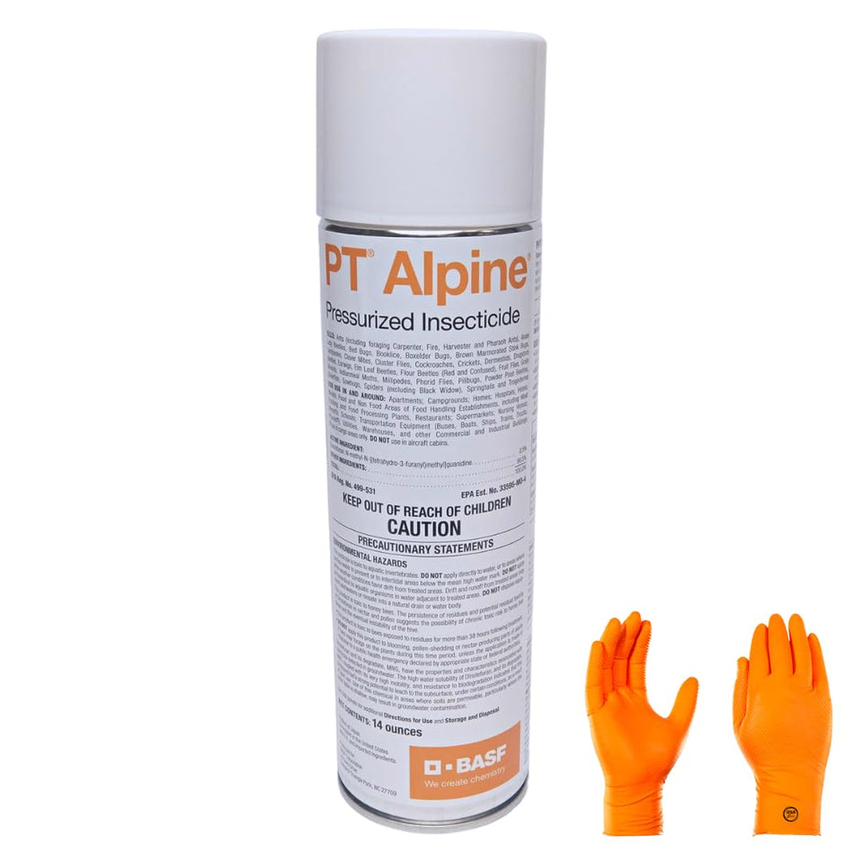 BASF PT Alpine can for instant contact pest control against crawling and flying insects.