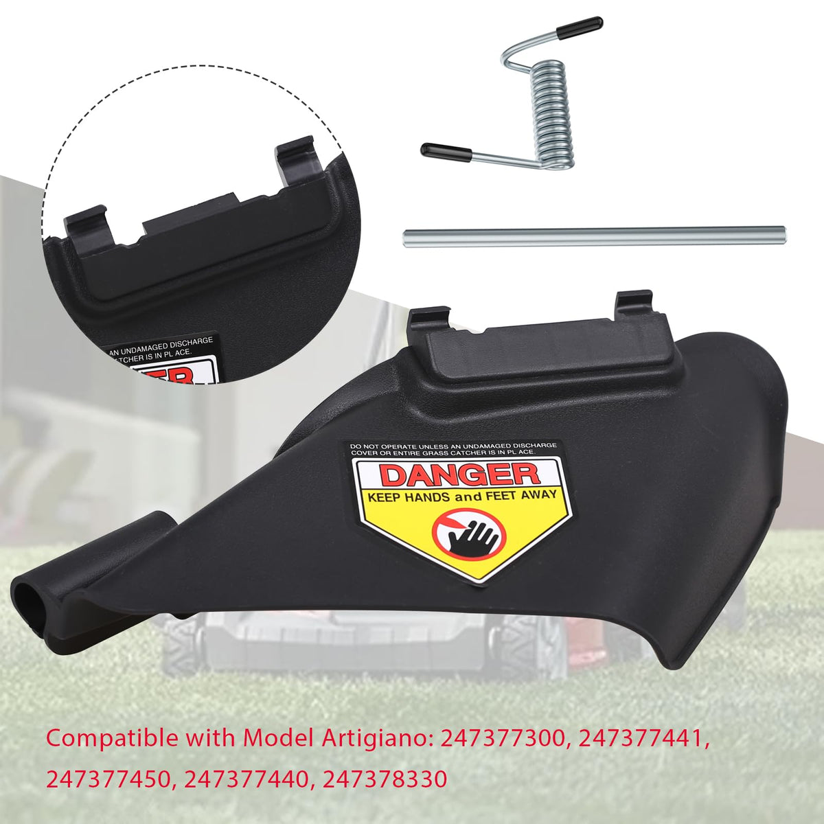 Basysion recyclable materials make eco-friendly lawn care parts.