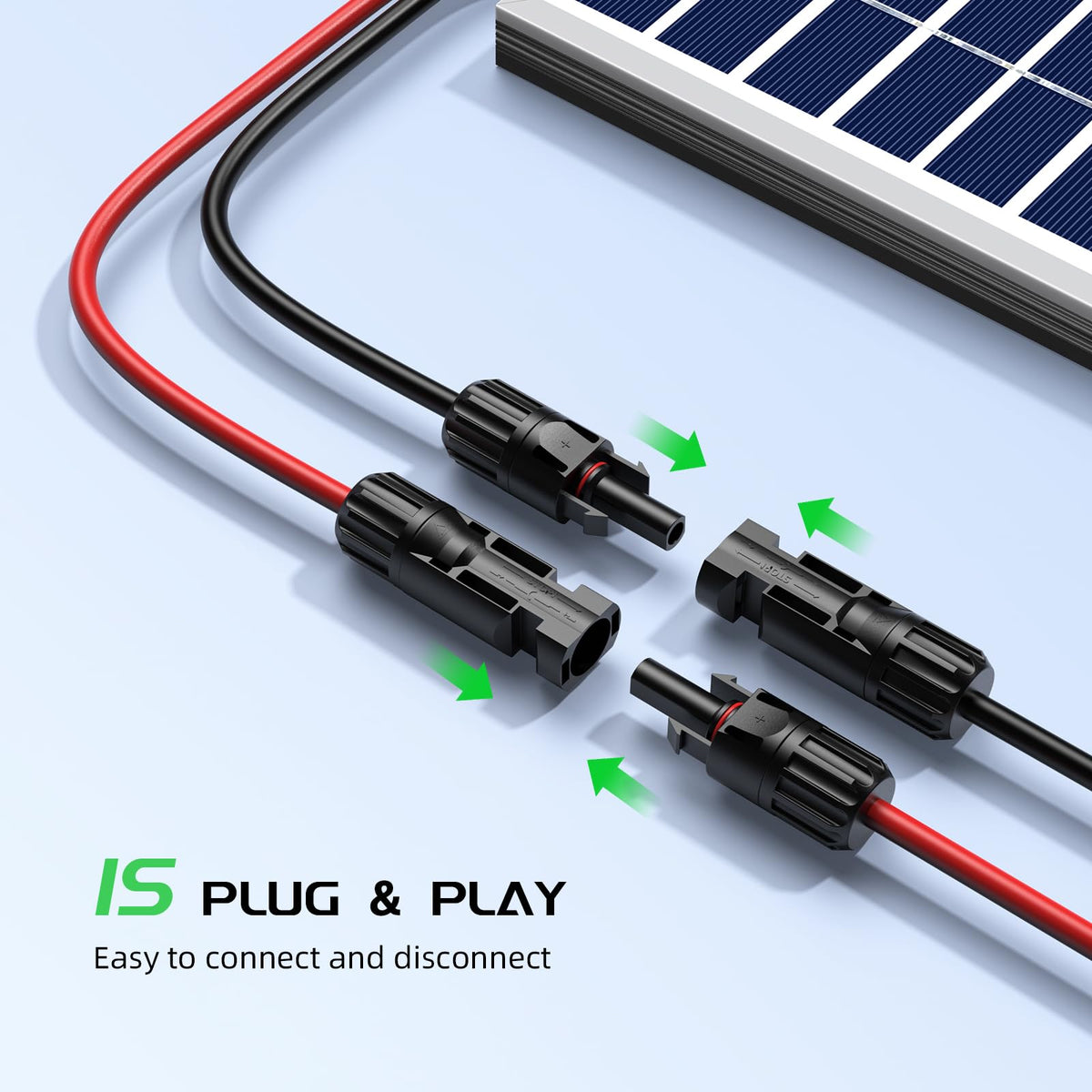 Bateria Power includes two cable ties for organization.