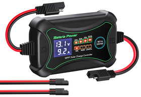 Bateria Power SunRock 10 compact design with LCD display for easy solar monitoring.