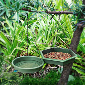 Bathth rust-proof PP material provides durable garden wildlife accessory