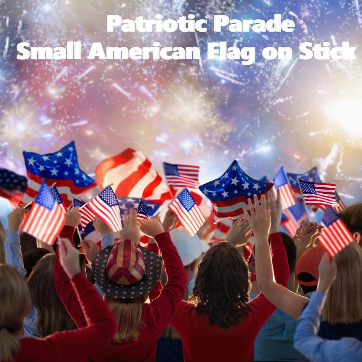 Batiyeer 4th of July party flags for festive setup