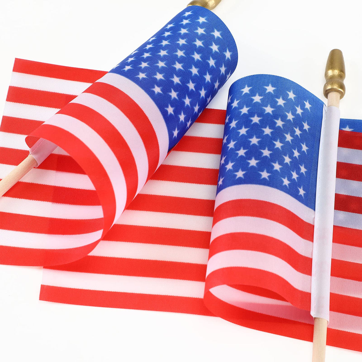 Batiyeer 4x6 inch flags closeup for vivid color
