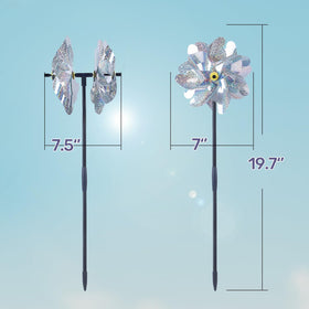BATTIFE Outdoor pinwheels provide dynamic motion for patios or gardens.