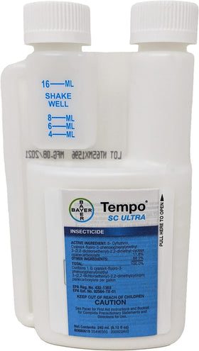 Bayer ENVU Tempo SC Ultra bottle front view for pest control.