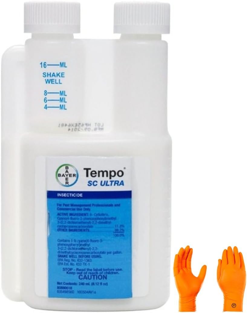 Tempo SC Ultra label close-up showing broad-spectrum action.