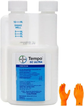 Tempo SC Ultra label close-up showing broad-spectrum action.