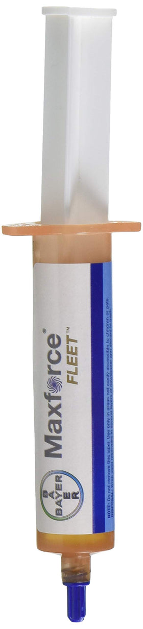 Bayer Max Force Fleet Ant Gel on vertical surfaces remains in place for efficient baiting.