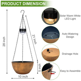 Bayn solar LED light provides a soft dusk glow for inviting evenings.