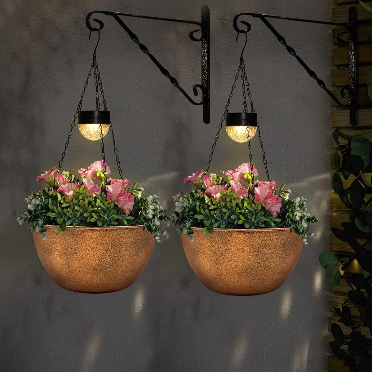 Bayn versatile hanging planter ideal for flowers, herbs, or trailing plants.