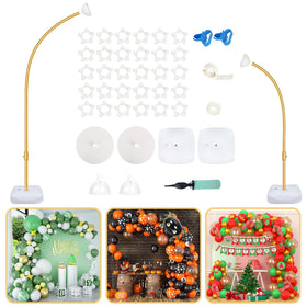 Bazen upgraded balloon arch kit setup for a creative display.