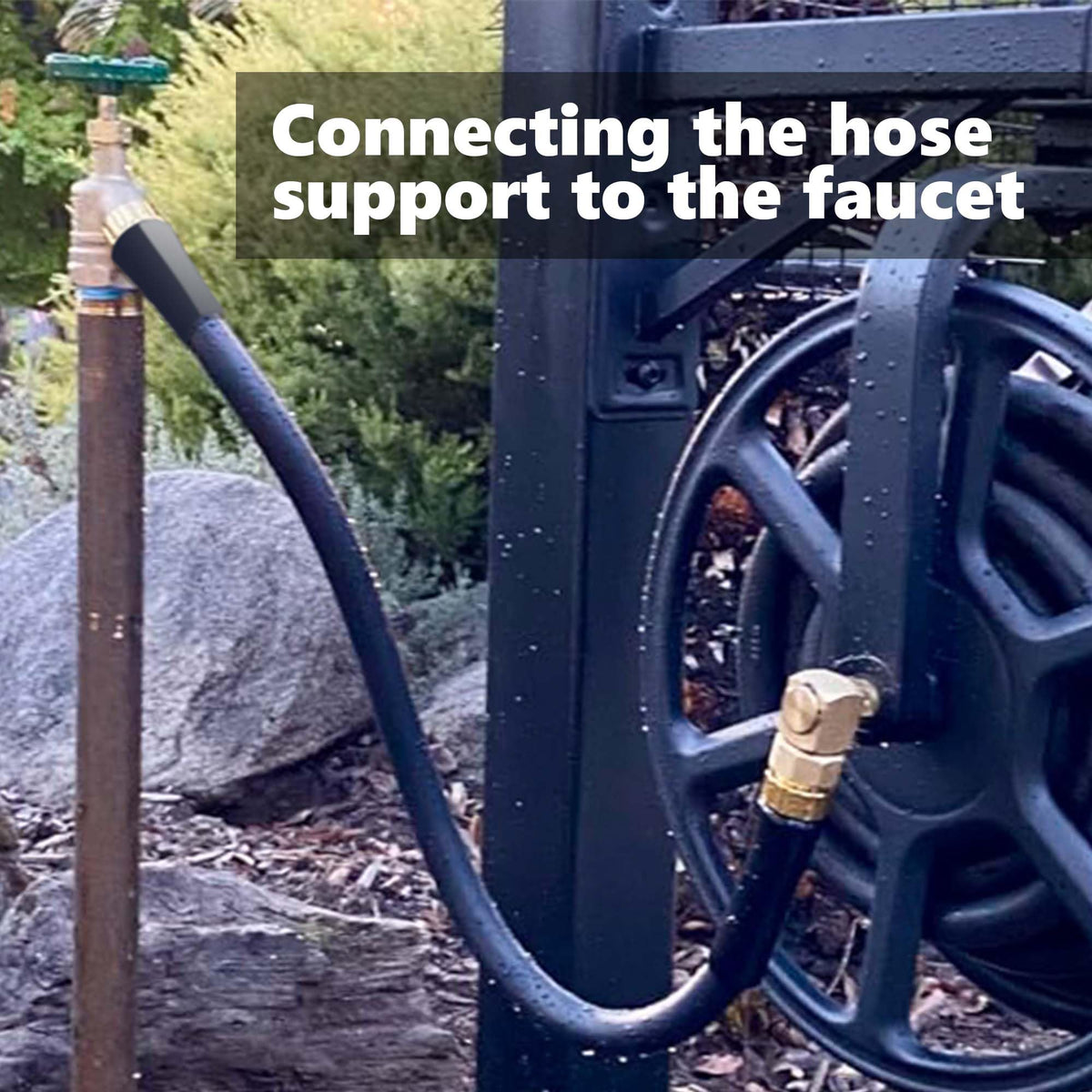 BazeSync versatile hose for car washing and light cleaning.