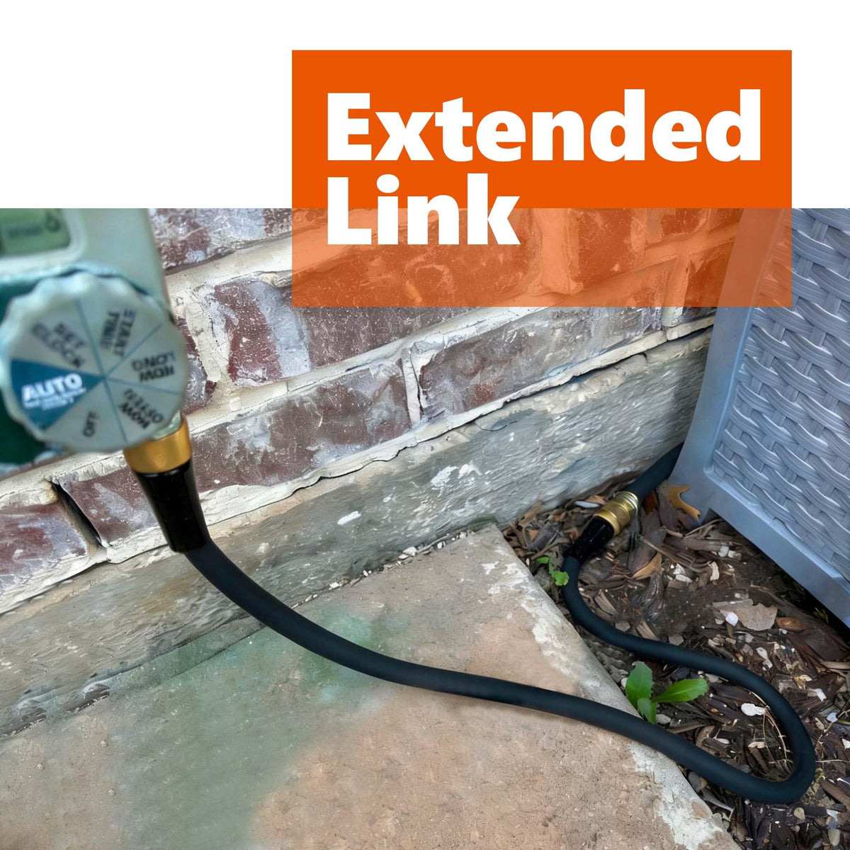 BazeSync RV bathroom faucet connection for quick short-distance watering.