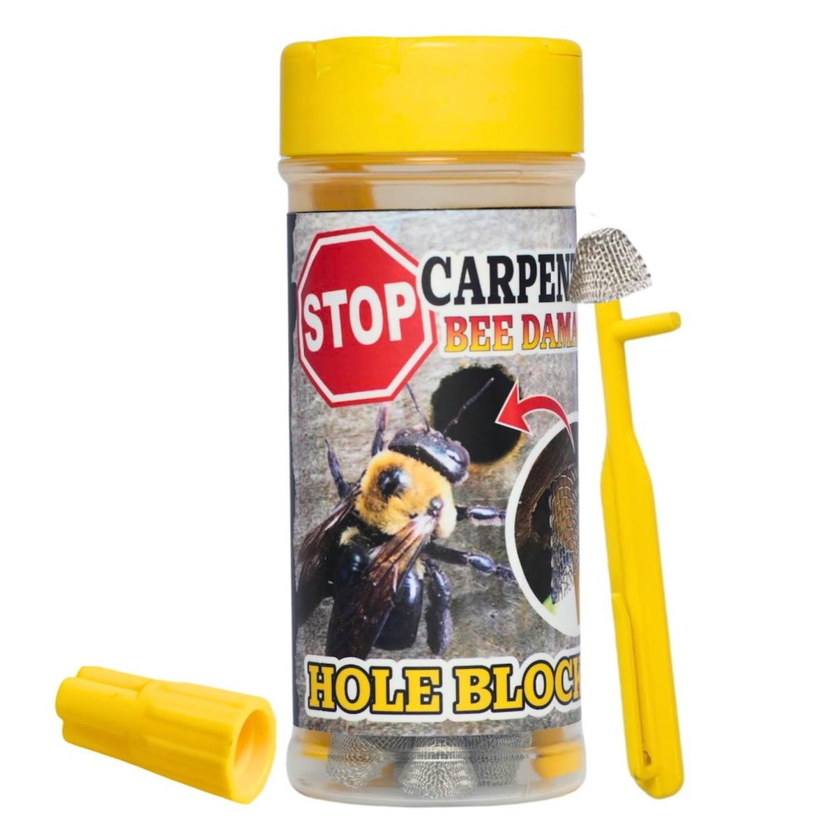 BB PRO Carpenter Bee Traps outside create a durable barrier for exterior wood