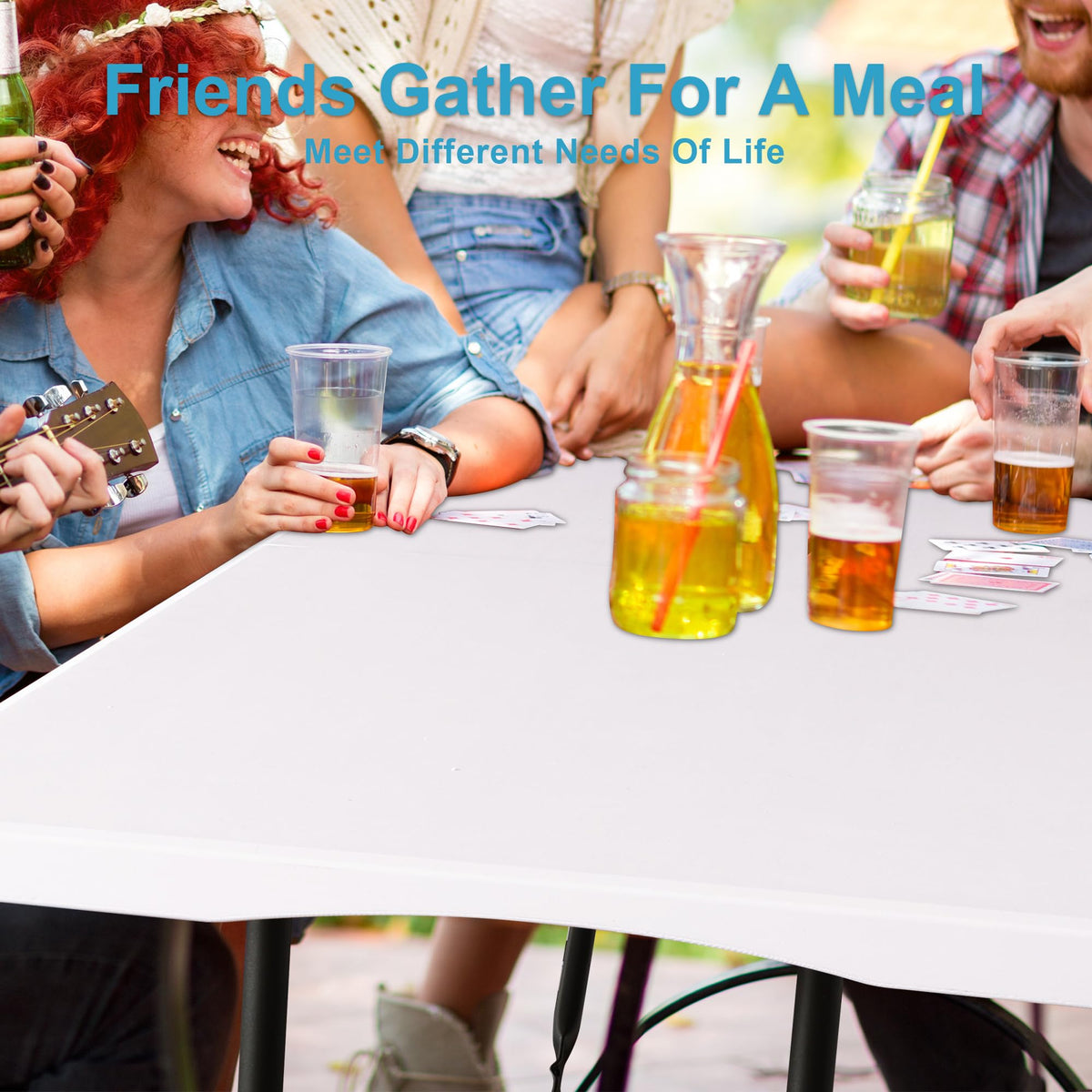 Bblife 6ft table dimensions offer ample space for guests
