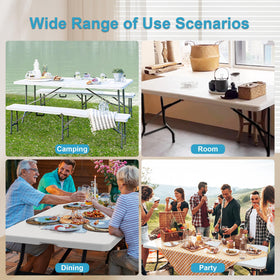 Bblife table ideal for outdoor picnics and parties
