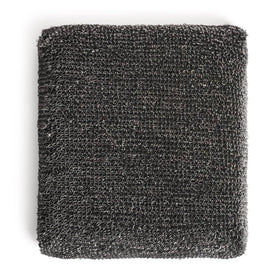 BBQ-Aid 17-inch no-scratch brush in use for safe reach