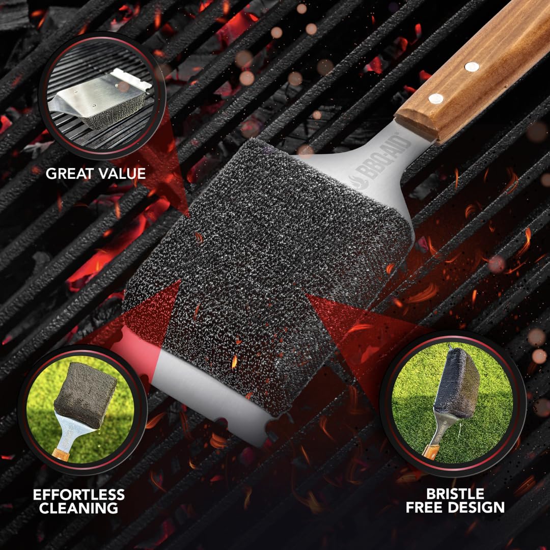 BBQ-Aid grill-cleaning kit compatibility for regular maintenance
