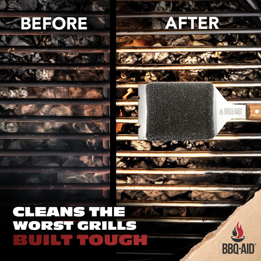BBQ-Aid porcelain-friendly cleaning protects delicate surfaces