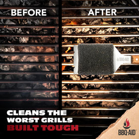 BBQ-Aid porcelain-friendly cleaning protects delicate surfaces