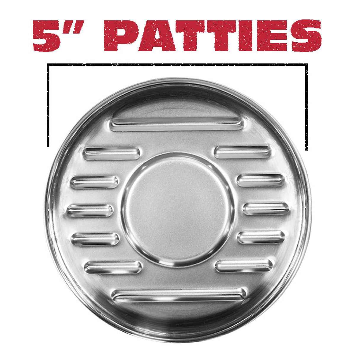 BBQ-Aid porcelain surface close-up showcases smooth release and easy patty shaping.