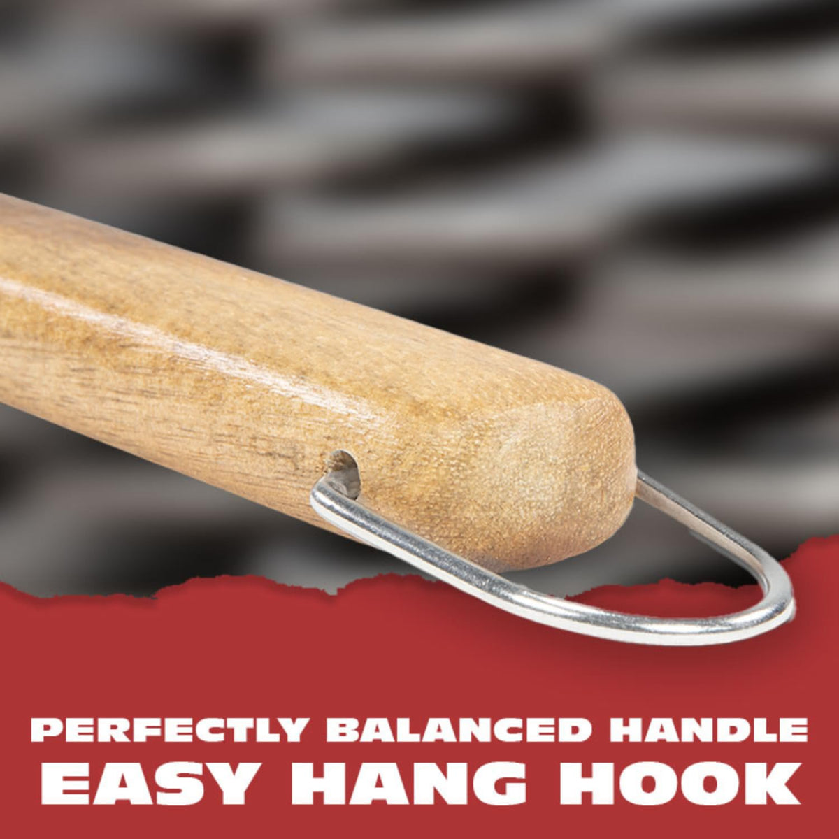 BBQ-AID Pro heavy-duty build resists bending under heavy foods.