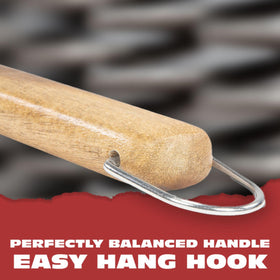 BBQ-AID Pro heavy-duty build resists bending under heavy foods.