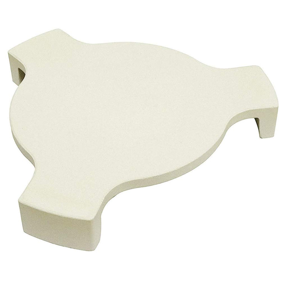 BBQ Future heat deflector conveggtor for 18in Big Green Egg promotes even cooking