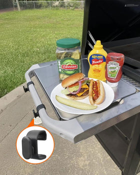BBQ Future weatherproof hooks endure outdoor grilling conditions.