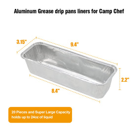 BBQ-PLUS disposable liners simplify cleanup after grilling sessions