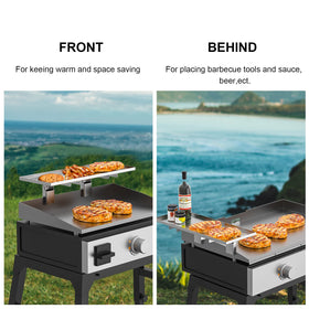 BBQ-PLUS two-pack offers extra workspace for grilling