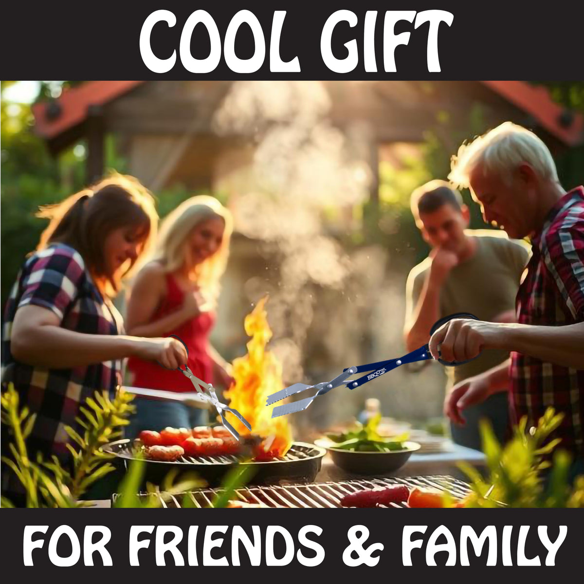 BBQ Croc integrated bottle opener adds grill-side convenience