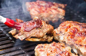 BBQ Future emitter and grate packaging highlights durable materials for long-lasting grill parts.