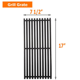 BBQ Future cast-iron grate 3-pack for reliable grilling.