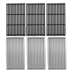 BBQ Future infrared emitter plate 3-pack for even heat on Charbroil grills.