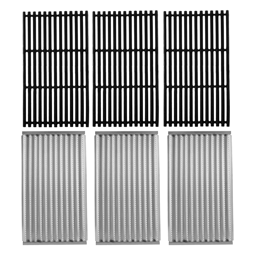BBQ Future infrared emitter plate 3-pack for even heat on Charbroil grills.
